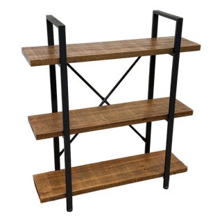 Industrial Style Bookshelf For Sale