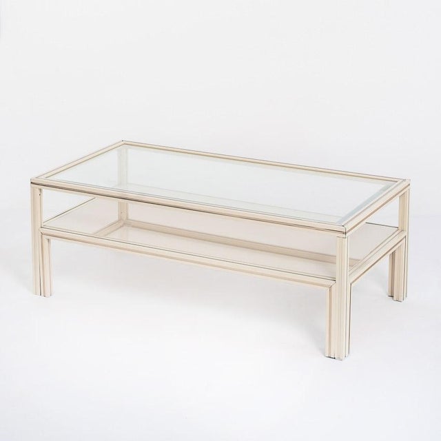 Vintage Coffee Table by Pierre Vandel, Paris, France, 1980s For Sale - Image 10 of 10