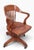 Early 20th Century Bank of England Jury Style Swivel Tilt Desk Chair For Sale - Image 9 of 10