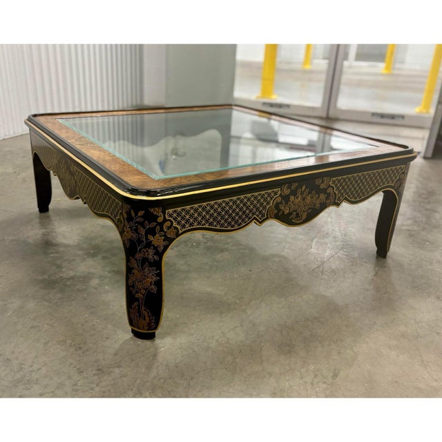 Chinoiserie Drexel Heritage Et Cetera coffee table. Lovely Asian style coffee table made and authentically branded by...