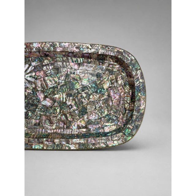 This refined tray by Los Castillo of Taxco belongs to one of the most important chapters in 20th-century Mexican...