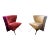 Jada Armchairs from Sergio Saporiti, Italy, 1960s, Set of 2 For Sale