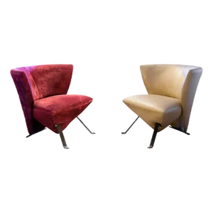 Jada Armchairs from Sergio Saporiti, Italy, 1960s, Set of 2
