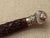 Antique Exquisite English Horn Handled Sterling Silver Toast Fork - Heavy and Hallmarked For Sale - Image 4 of 12