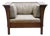 Stickley Furniture Solid Quarter Sawn Oak Mission Arts & Crafts Style 42" Accent Arm Chair For Sale