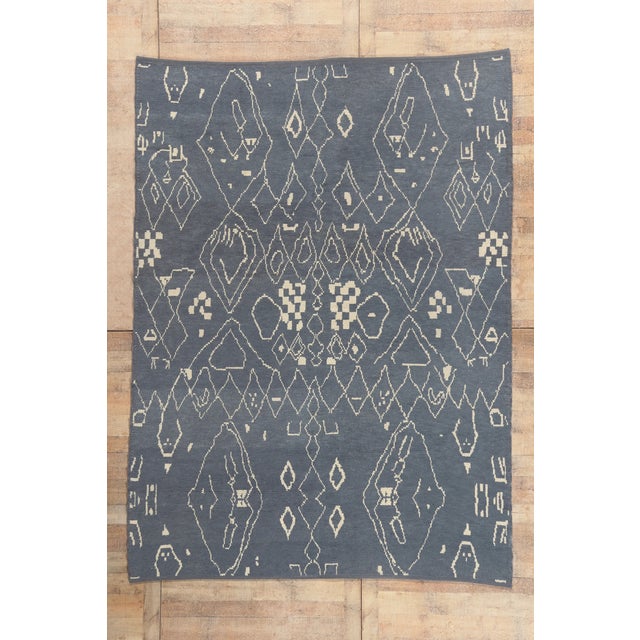 Contemporary Turkish Moroccan Rug, 07'07 X 10'05 For Sale - Image 10 of 10