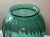 1980s Anchor Hocking Teal Green Glass Vases - A Pair For Sale - Image 5 of 10
