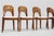 Wood Vintage Danish Teak Dining Chairs by Niels Koefoed, 1960s, Set of 6 For Sale - Image 7 of 10