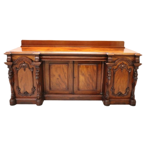 Carved Wood Sideboard, Early 20th Century