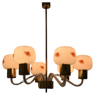 Mid-Century Chandelier from Kamenicky Senov, 1970s For Sale
