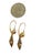 Metal Antique Gold Portuguese 18k Filigree Bomb Drop Earrings For Sale - Image 7 of 11