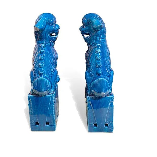 Asian Style Chinese Fu Dog is made out of ceramic. They protect you and push away from evils. It is good accent piece for...