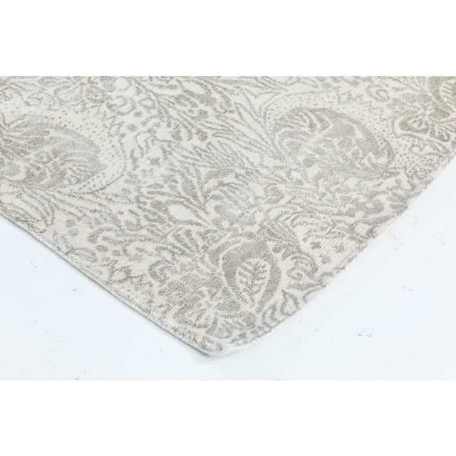 Contemporary Traditional Inspired Floral Rug by Doris Leslie Blau For Sale In New York - Image 6 of 7