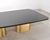 India Mahdavi Alber Sectional Walnut Brass Dining Table 11 Ft For Sale - Image 11 of 18