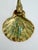 Mid-Century Brass Scallop Soap Dish Trinket Tray For Sale - Image 9 of 9