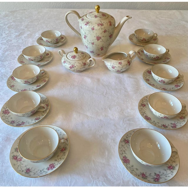 Mid 20th Century Mid 20th Century Schumann Bavaria Azberg Sch745 China Set- 105 Pieces "Mint" Condition For Sale - Image 5 of 12