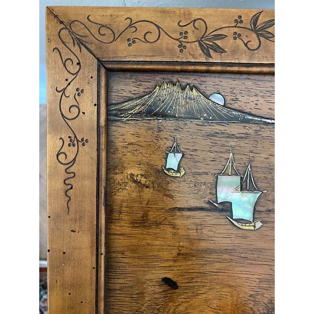 Antique Japanese Inspired Lacquered Side Table by Bailly Théroux For Sale - Image 15 of 18