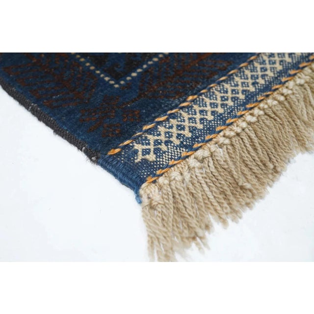 Traditional Vintage Balouch Rug 2'10'' x 4'4'' For Sale - Image 3 of 9