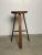 Brown Sculpted Figured Walnut Counter Stool by Michael Rozell For Sale - Image 8 of 10