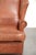 Wing Club Chair in Cowhide Leather For Sale - Image 10 of 12