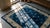 Royal Blue An Excellent Example of Chinese Culture in a Qing Style on Royal Blue Background Color and Beige Border For Sale - Image 8 of 10