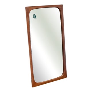 Vintage Danish Mirror, 1950s For Sale