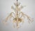 Baroque Style Floral Gold Inflused Five Arm Cristallo Murano Chandelier Having Rigaree Trim For Sale - Image 17 of 18