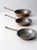 Antique Copper Pans Set of 3 For Sale - Image 9 of 11
