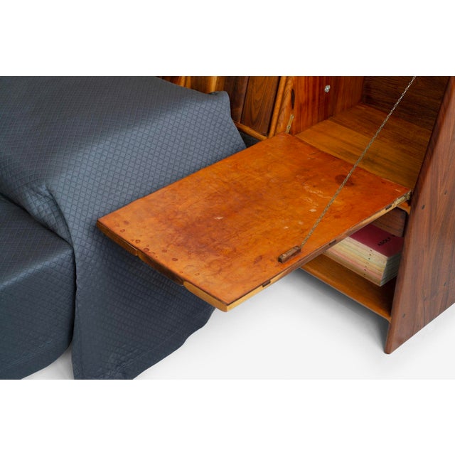 Arthur Carpenter Espenet King-Sized Oiled Walnut Headboard 1972 For Sale - Image 9 of 12