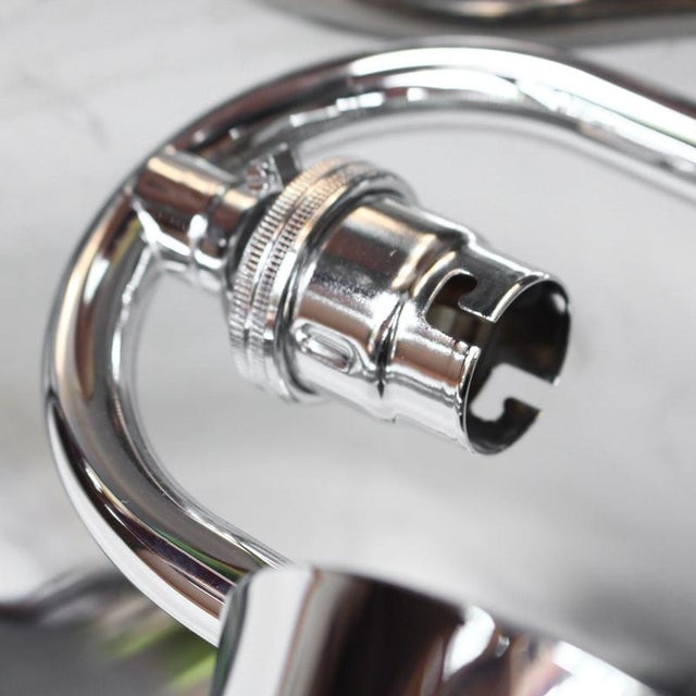 Silver Dome Lamps, Set of 2 For Sale - Image 8 of 12