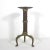 Vintage Brass and Copper Pillar Candle Holder Three Legs Staging Shelf Decor Dining Table Patina Corrosion For Sale - Image 4 of 8