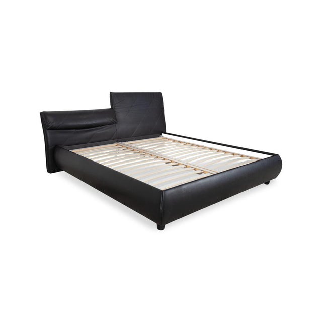 Textile Black Leather Bed from Ruf For Sale - Image 7 of 18