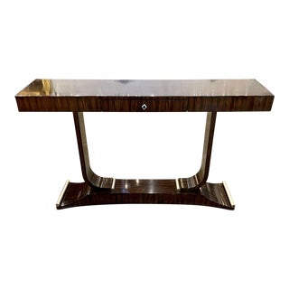 Vintage Art Deco Style Console by Maitland Smith For Sale