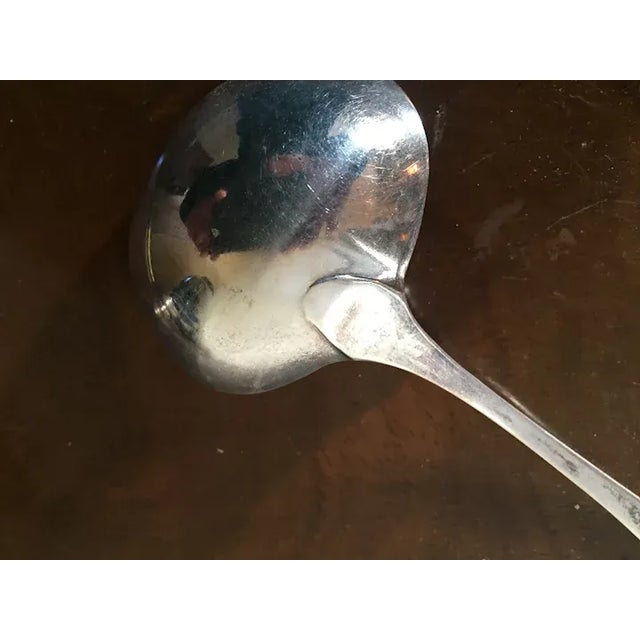 Early 19th Century Antique Early 19th Century English Georgian Silver Ladle For Sale - Image 5 of 10