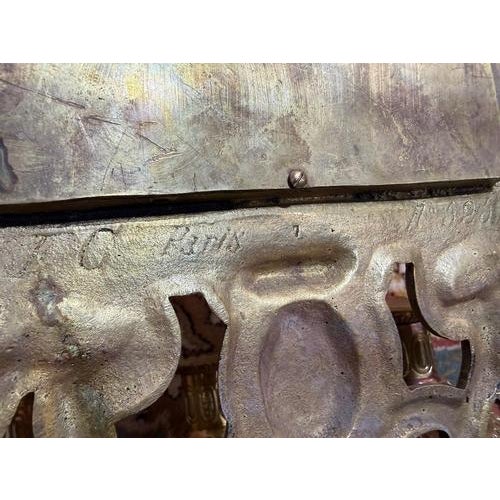 Napoleon III Bronze Mirrors, Set of 2 For Sale - Image 6 of 7