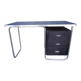 1930s Walter Dorwin Teague for Texaco Streamline Moderne Art Deco Desk For Sale