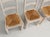 Country French White Washed Round Kitchen/Dining Table (6) Chairs For Sale - Image 13 of 17