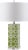 Modern 27 Inch H Table Lamp in Green - a Pair For Sale - Image 3 of 9