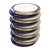 Dimensione" Side Table With Stainless Steel and Bronze