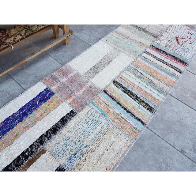 Mid 20th Century Natural Kitchen Decor Runner For Sale - Image 4 of 10