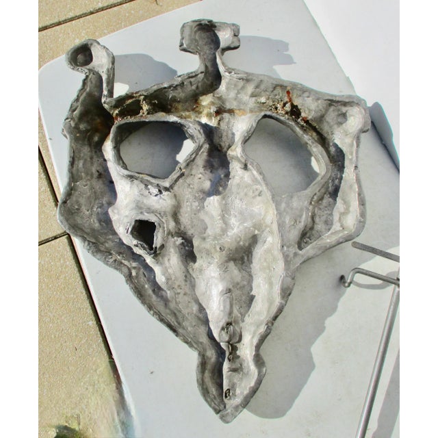 Figurative Mid-Century Lead Garden Sculpture For Sale - Image 3 of 5