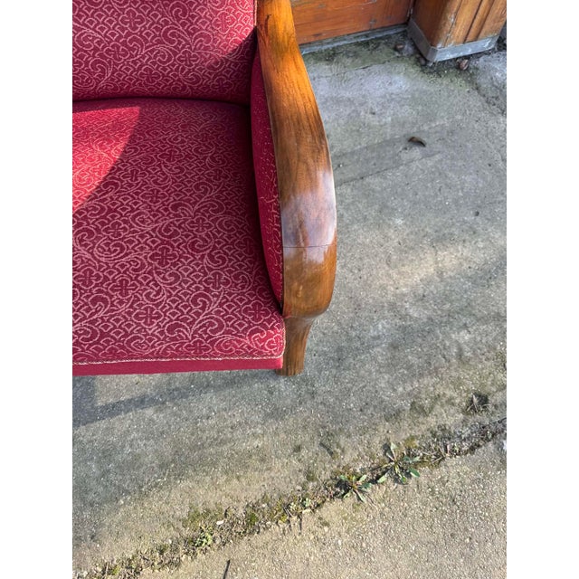 Hungarian Art Deco Armchairs, 1930s, Set of 2 For Sale - Image 4 of 8