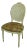 French Louis XVI Cane Back Paint Decorated Side Chair For Sale