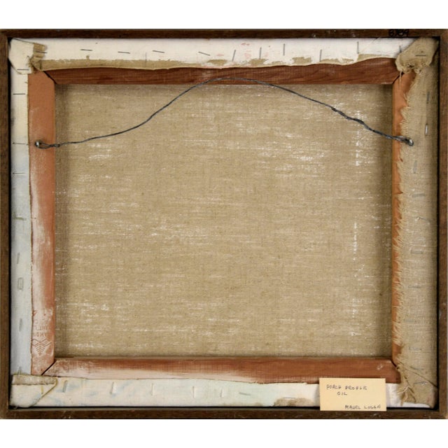 "Porch People" - Figurative Composition in Oil on Linen by Majel Logan For Sale - Image 9 of 9