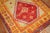 Textile Vintage Zabihi Collection Turkish Tulu Square Carpet - 4' x 4'9" For Sale - Image 7 of 8