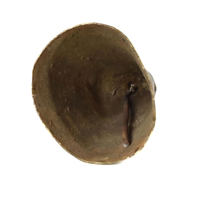 Early 20th Century Early 20th Century Benue Brass Bell Nigeria For Sale - Image 5 of 6