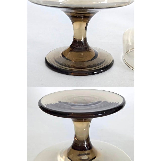 Glass 1970s Libbey Glass Tawny Accent Champagne/Sherbet Cups, Set of 8 For Sale - Image 7 of 7