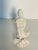 Antique Chinese Blanc de Chine porcelain figurine of Quan Yin with lotus flowers. Quality delicate collectible porcelain...