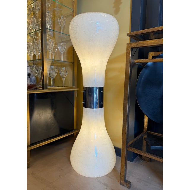 Murano Glass Floor Lamp, Italy, 1970s For Sale - Image 9 of 9