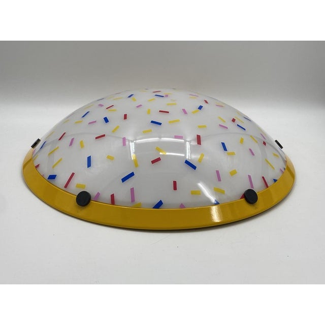 Vintage Disk Ceiling Light from Valenti Luce, 1960 For Sale - Image 6 of 15